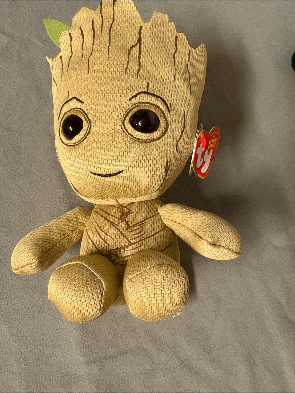 Marvel TY Baby Groot Plush Beanie Baby